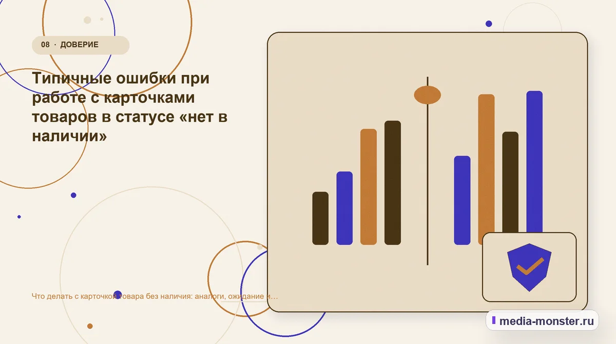 Сравнение вариантов. Типичные ошибки при работе с карточками товаров в статусе «нет в наличии»: иллюстрация к статье «Что делать с карточкой товара без наличия: аналоги, ожидание и…